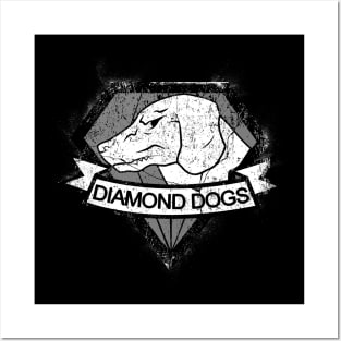 DIAMOND DOGS - 2 Posters and Art